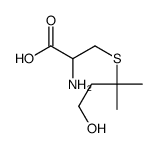 2-amino-3-(4-hydroxy-2-methylbutan-2-yl)sulfanylpropanoic acid Structure