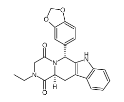 乙基他达那非结构式