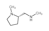 2-Pyrrolidinemethanamine,N,1-dimethyl-,(S)-(9CI) Structure