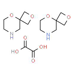 2,5-dioxa-8-azaspiro[3.5]nonane hemioxalate结构式