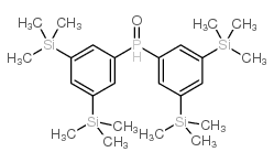 BIS(3,5-BIS(TRIMETHYLSILYL)PHENYL)PHOSPHINE OXIDE Structure