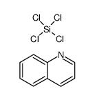 quinoline, compound with tetrachlorosilane Structure