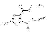 Diethyl 2-methylthiazole-4,5-dicarboxylate structure