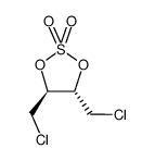 (2S,3S)-1,4-Dichlorobutane-diol Sulfate结构式