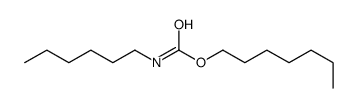 heptyl N-hexylcarbamate结构式