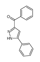 Phenyl(5-phenyl-1H-pyrazol-3-yl) ketone Structure