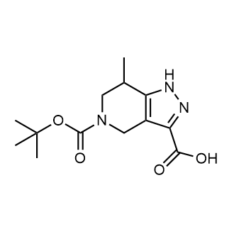 5-(tert-Butoxycarbonyl)-7-methyl-4,5,6,7-tetrahydro-1H-pyrazolo[4,3-c]pyridine-3-carboxylic acid picture