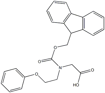 Glycine, N-((9H-fluoren-9-ylmethoxy)carbonyl)-N-(2-phenoxyet