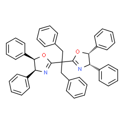 (4S,4'S,5R,5'R)-2,2'-(1,3-二苯基丙烷-2,2-二基)双(4,5-二苯基-4,5-二氢恶唑)图片