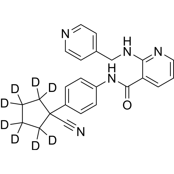 Apatinib-d8 free base结构式