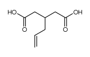 3-(2-propenyl)-glutaric acid结构式