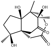 1Α-羟基-3-去氧伪莽草毒素结构式