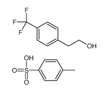 4-methylbenzenesulfonic acid,2-[4-(trifluoromethyl)phenyl]ethanol Structure