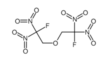 1-fluoro-2-(2-fluoro-2,2-dinitroethoxy)-1,1-dinitroethane Structure