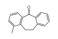 1-methyl-10,11-dihydro-5H-dibenzo[a,d]cyclohepten-5-one Structure