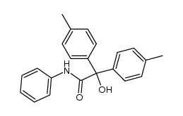 4,4'-dimethyl-benzilic acid anilide Structure