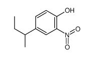 4-(1-methylpropyl)-2-nitrophenol Structure