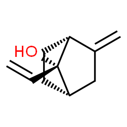 Bicyclo[2.2.1]heptan-7-ol, 7-ethenyl-2-methylene-, (1R,4S,7S)-rel- (9CI) structure