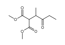 methyl 2-(methoxycarbonyl)-5-oxoheptanoate Structure