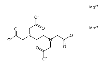 Manganate(2-), N,N-1,2-ethanediylbisN-(carboxymethyl)glycinato(4-)-N,N,O,O,ON,ON-, magnesium (1:1), (OC-6-21)-结构式