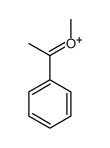 methyl(1-phenylethylidene)oxidanium Structure