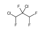 1,2-dichloro-1,2,3,3-tetrafluoropropane结构式