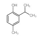 2-ISOPROPYL-4-METHYLPHENOL structure