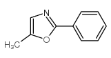 5-甲基-2-苯基噁唑结构式