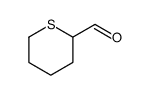 Tetrahydro-2H-thiopyran-2-carbaldehyde Structure