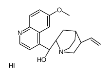 (8alpha,9R)-6'-methoxycinchonan-9-ol monohydroiodide Structure