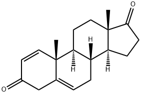 Androsta-1,5-diene-3,17-dione结构式