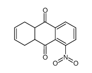 5-nitro-1,4,4a,9a-tetrahydro-anthraquinone结构式