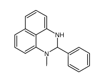 1-methyl-2-phenyl-2,3-dihydroperimidine结构式