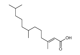 3,7,11-trimethyldodec-2-enoic acid Structure