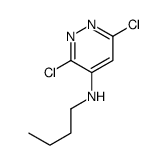 N-butyl-3,6-dichloropyridazin-4-amine Structure