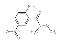 2-Amino-N-methoxy-N-methyl-5-nitrobenzamide picture