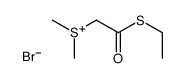 (2-ethylsulfanyl-2-oxoethyl)-dimethylsulfanium,bromide Structure