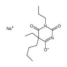 5-Butyl-5-ethyl-1-propyl-2-sodiooxy-4,6(1H,5H)-pyrimidinedione picture