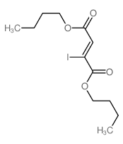 dibutyl (Z)-2-iodobut-2-enedioate结构式