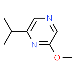 2-METHOXY-6-ISOPROPYLPYRAZINE结构式