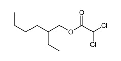 2-ethylhexyl 2,2-dichloroacetate Structure