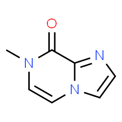 Imidazo[1,2-a]pyrazin-8(7H)-one, 7-methyl- (9CI)结构式