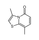 3,8-dimethyl-[1,3]thiazolo[3,2-a]pyridin-5-one Structure