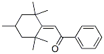 2-(2,2,4,6,6-Pentamethylcyclohexylidene)-1-phenylethanone结构式