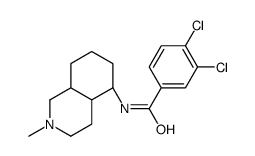 N-[(4aR,8aS)-2-methyl-3,4,4a,5,6,7,8,8a-octahydro-1H-isoquinolin-5-yl]-3,4-dichlorobenzamide Structure