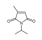 1H-Pyrrole-2,5-dione,3-methyl-1-(1-methylethyl)-(9CI) structure