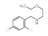 N-(2-Ethoxyethyl)-2, 4-dichlorobenzylamine structure