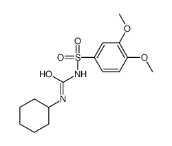 1-Cyclohexyl-3-(3,4-dimethoxyphenylsulfonyl)urea picture