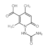 1-(carbamoylamino)-2,4-dimethyl-6-oxo-pyridine-3-carboxylic acid picture