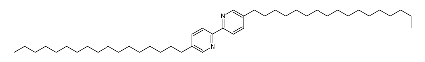 5-heptadecyl-2-(5-heptadecylpyridin-2-yl)pyridine Structure